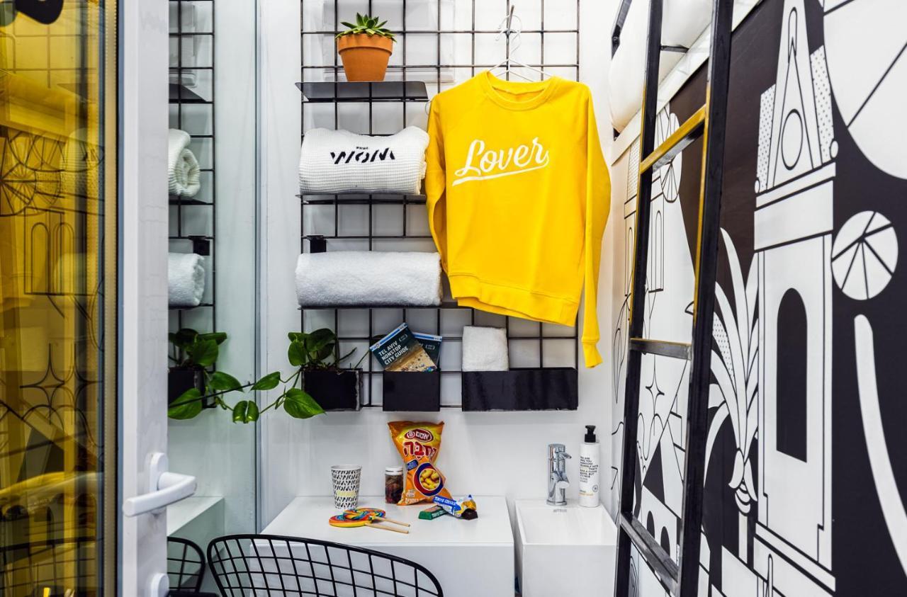 Wom Beach Pod Hotel - A Member Of Brown Hotels Tel Aviv Ngoại thất bức ảnh