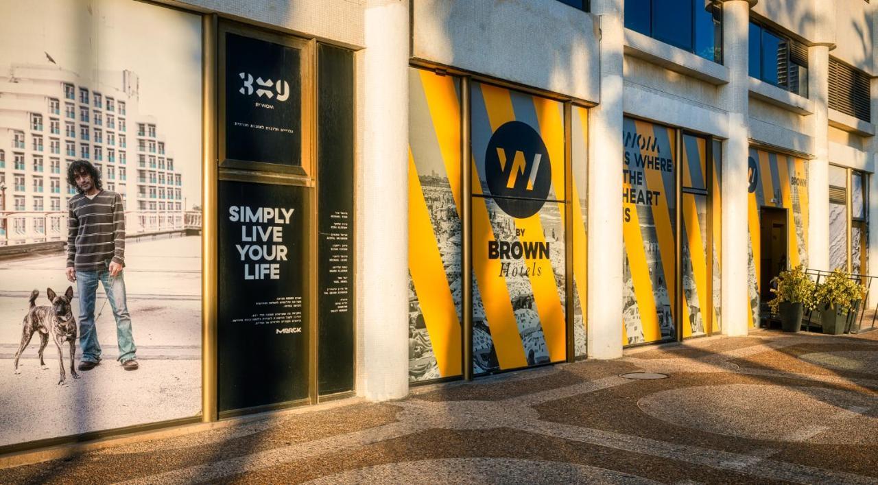 Wom Beach Pod Hotel - A Member Of Brown Hotels Tel Aviv Ngoại thất bức ảnh